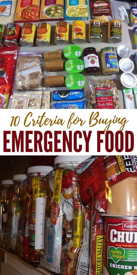 Maybe you would like to learn more about one of these? 10 Criteria for Buying Emergency Food