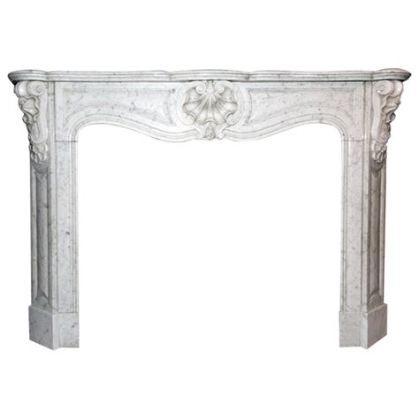 Antique Wooden Fireplace Mantel 19th Century For Sale At 1stdibs