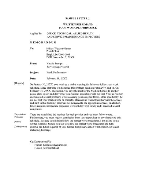 Army letter of reprimand source: 50 Effective Letters of Reprimand Templates (MS Word) ᐅ ...