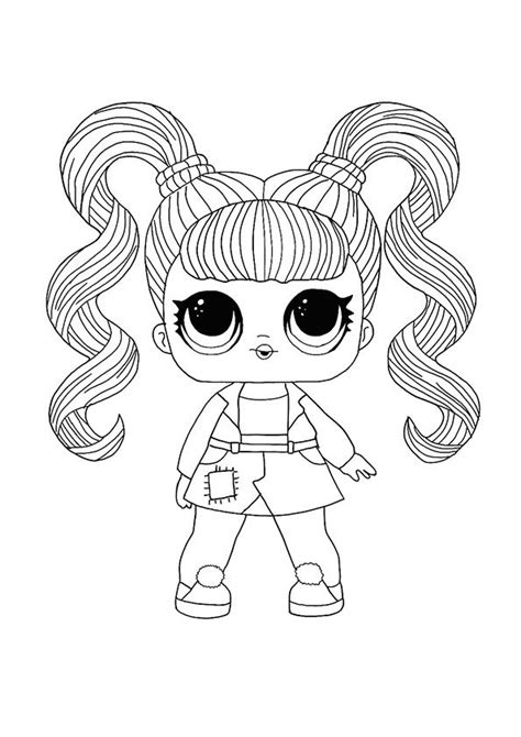 In this game there are many cute characters that are loved by children. LOL Hairvibes Jelly Jam coloring page | Folhas para ...
