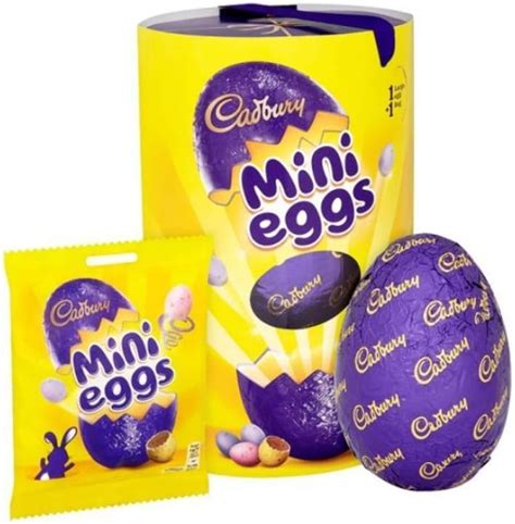 Cadbury Mini Eggs Large Easter Egg 256g Uk Grocery