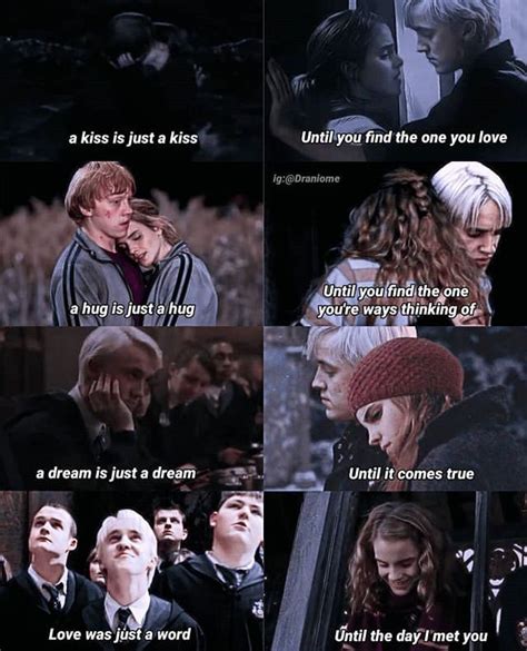 harry potter memes draco and hermione