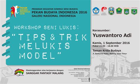 Galnas Gelar Workshop Seni Lukis “Tips & Trik Melukis Model” di Malang