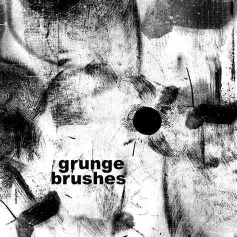 Free Grunge Textures Photoshop Brushes