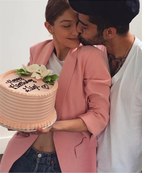 Birthday Kisses From Gigi Hadid And Zayn Maliks Cutest Moments E News