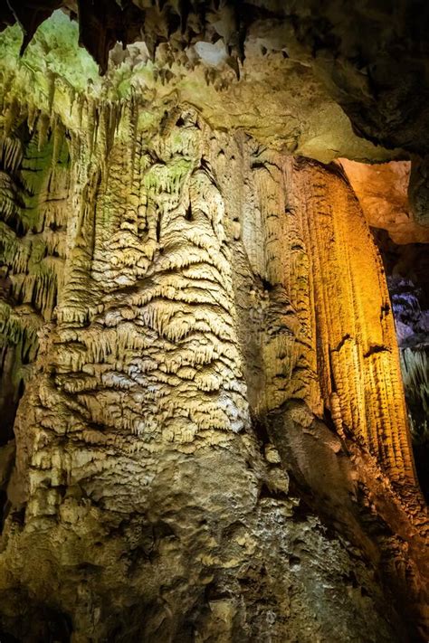 Colorful Underground Prometheus Cave Formations Imereti Region Of