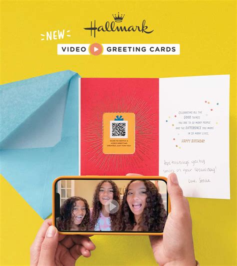 Hallmark Launches All New Way For People To Send Greeting Cards With Personalized Videos