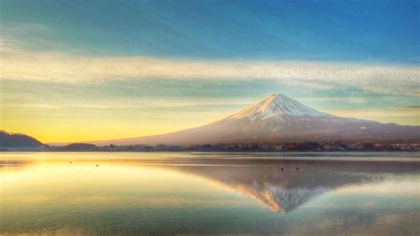 Mt Fuji Dawn Bing Wallpaper Download