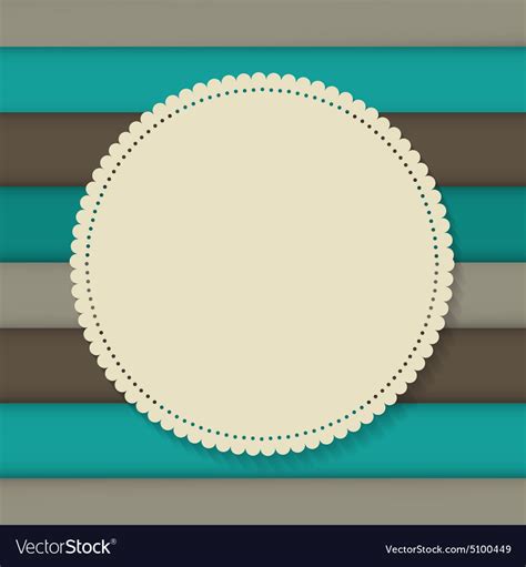 Retro Vintage Background Template Royalty Free Vector Image