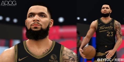 Fred Vanvleet Cyberface And Body Model By Adog For 2k21