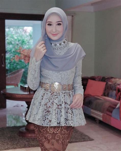 Referensi Kebaya Hijab Ala Selebgram Indonesia Anggun Maksimal Hot Sex Picture
