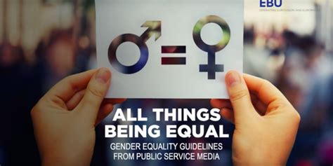Gender Equality In Public Service Media Guidelines For Building A