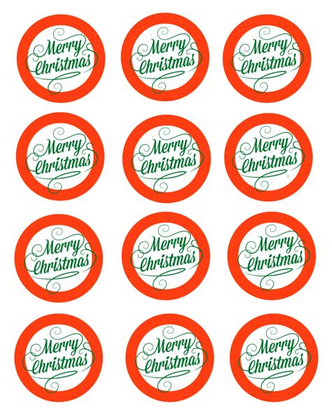 Free Printable Merry Christmas Mason Jar T Labels Mama Likes To Cook