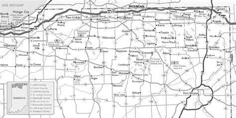 Map Of Northern Indiana Download Scientific Diagram