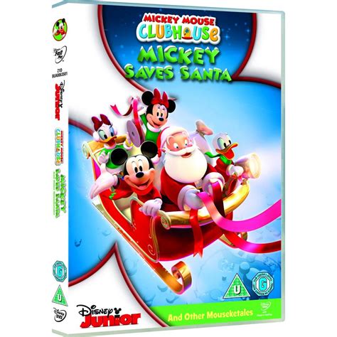Mickey Mouse Clubhouse Mickey Saves Santa Dvd