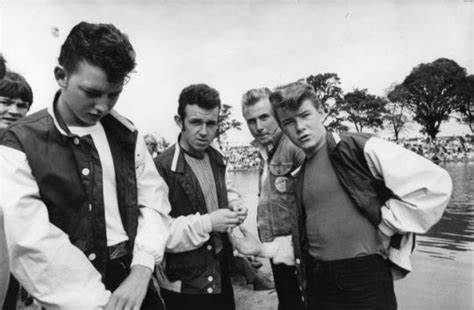 1950s Greasers By Railroad Jack Greasers Were A Predominately White