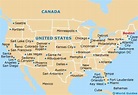Estados Unidos Mapa Turístico