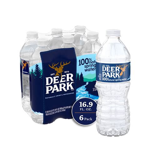 Deer Park Brand 100 Natural Spring Water 169 Ounce Plastic Bottle