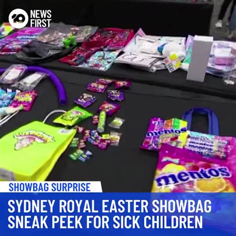 The 2023 Sydney Royal Easter Show Showbags Have Been Exclusively Revealed To An Important Panel