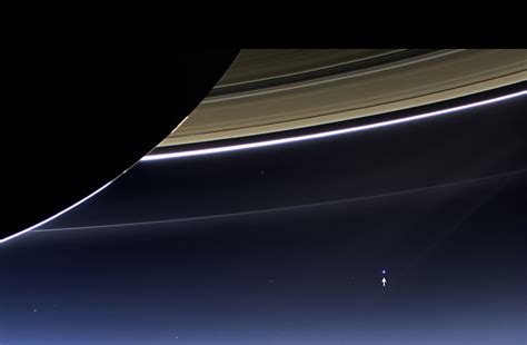 The Day The Earth Smiled Stunning Photo From Saturn By