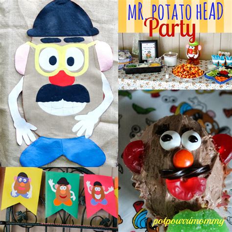 Potpourri Mommy Mr Potato Head Birthday Party