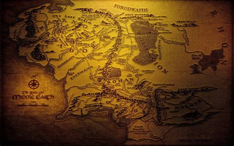Free Download Wallpaper 1600x1200 Middleearth Largest Scale Of Middle