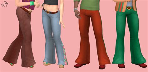 Maxis Match Cc Bell Bottoms Bgc Custom Icon Build Restricted Bc
