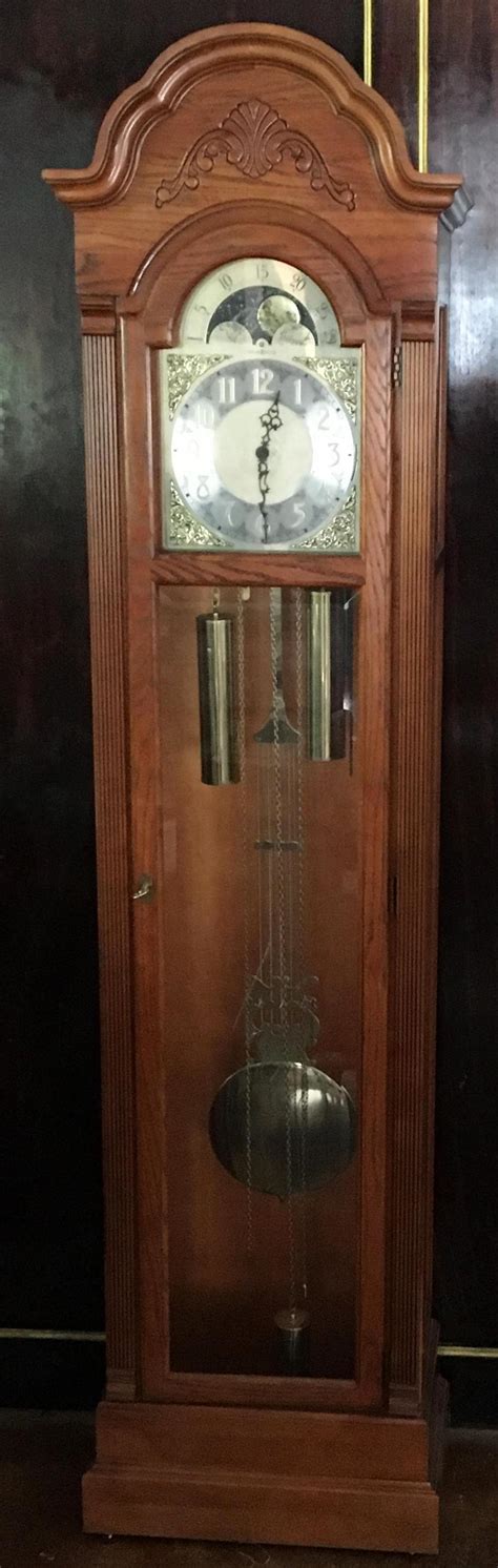 Lot Howard Miller Grandfather Floor Clock No 610 569