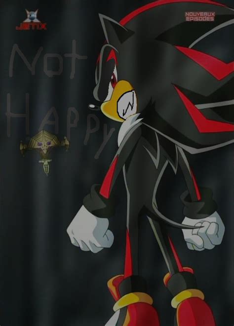 Shadow Not Happy By Shadowthehedgehogmad On Deviantart