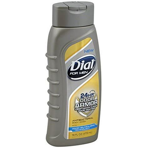 Dial For Men Antibacterial Body Wash Odor Armor 16 Oz
