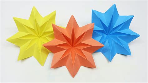 Origami christmas star instructions and tutorial. How to Make Paper Star - Easy Origami Christmas Star - DIY ...