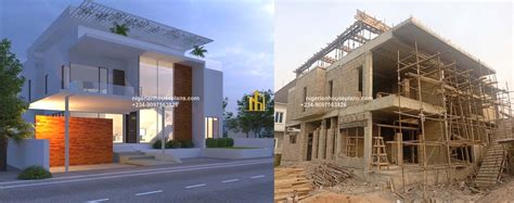 Custom Design Building In Progress Lekki Lagos State Nigerian House