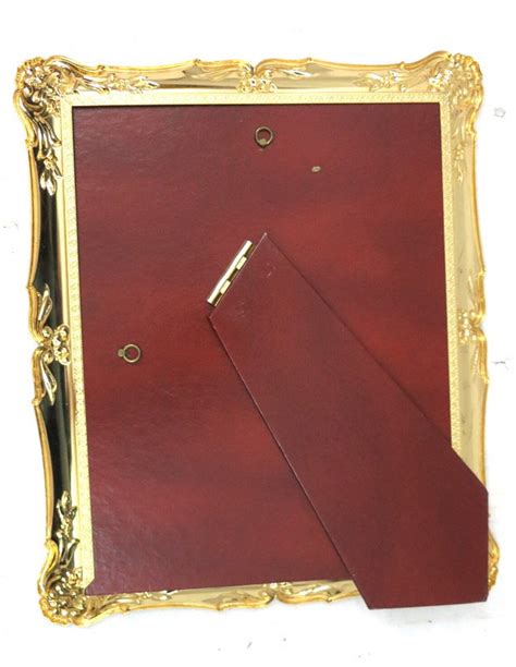 Vintage Ornate 24k Gold Plated Frame Metal Picture Frame Etsy