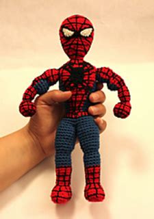 Ravelry Spiderman Superhero Amigurumi Pattern By Sahrit Freud Weinstein
