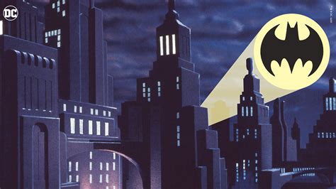 Relive Batman The Animated Series With These New Virtual Backgrounds Dc