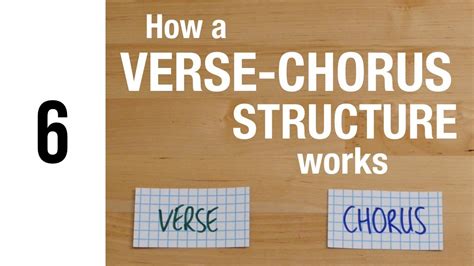 How A Verse Chorus Song Structure Works The Song Foundry Youtube