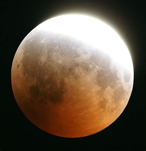 A lunar eclipse occurs when the moon moves into the earth's shadow. Partial Lunar Eclipse: Aug. 16, 2008 (Page 3)