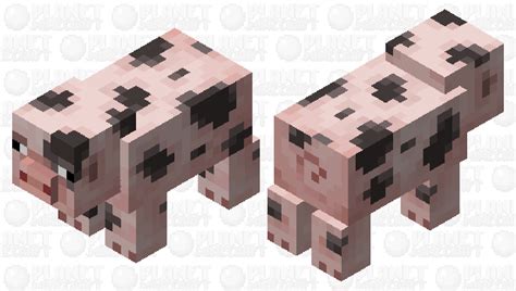 Spotted Pig Minecraft Mob Skin