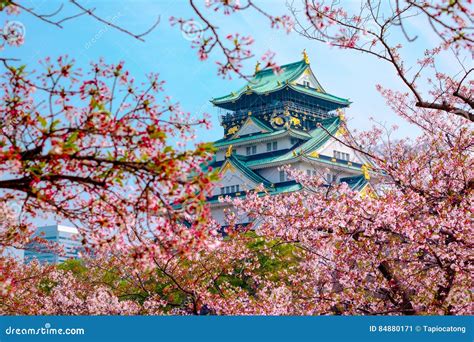 Osaka Castle Japan Stock Image Image Of Metropolis 84880171
