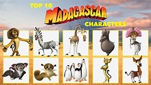 My Top 10 Favorite Madagascar Characters by aaronhardy523 on DeviantArt