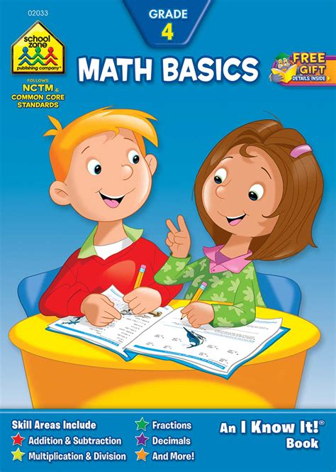 Fourth Grade Workbooks Math Basics Raff And Friends