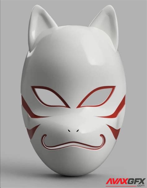 Kakashi Anbu Mask Naruto Download 3d Models For Print