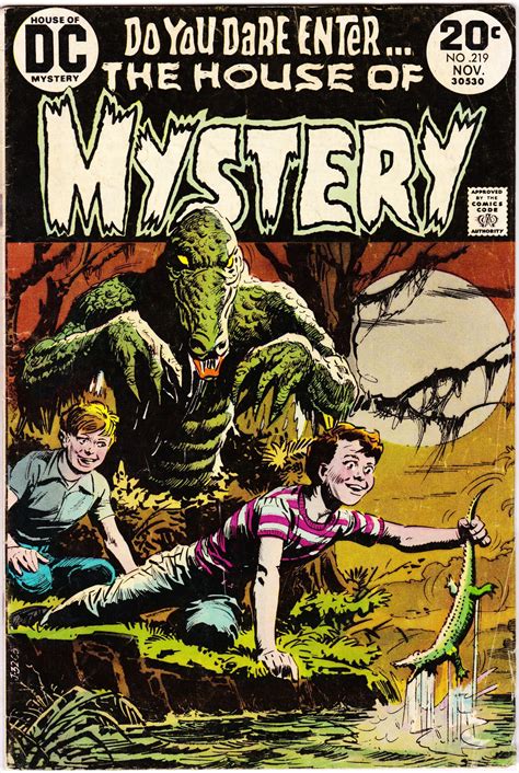 House Of Mystery November DC Comics Grade Etsy Classic Comic Books Horror Comics