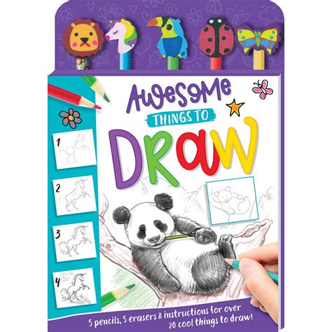 Awesome Things To Draw 64 Page Activity Book Big W