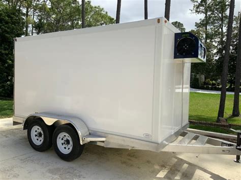 Small Refrigerated Trailer For Sale 7x12 Cooler Trailers