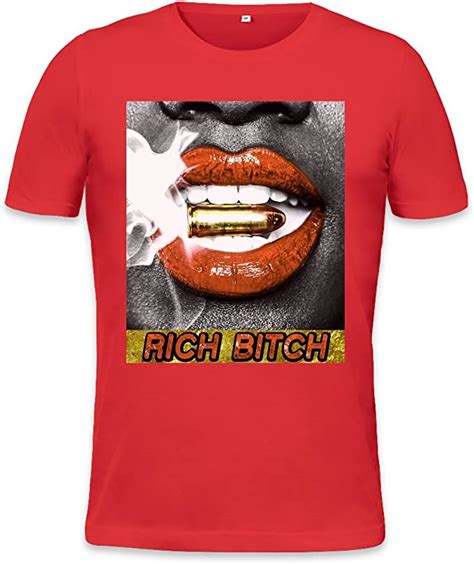 Rich Bitch Sexy Hot Babe Mens T Shirt Xx Large Uk Clothing