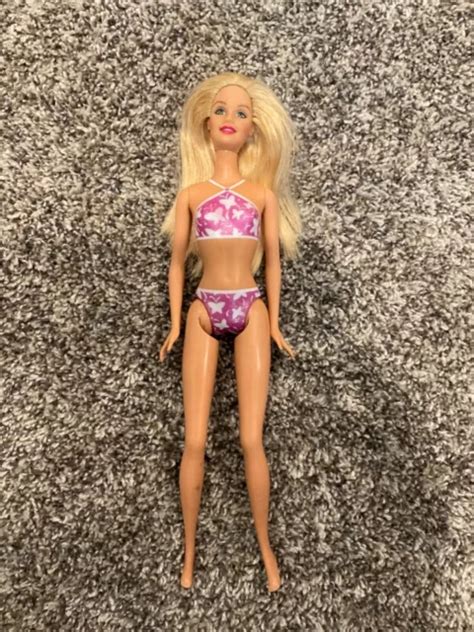 Vintage Barbie Mattel Palm Beach Pink Bikini Picclick
