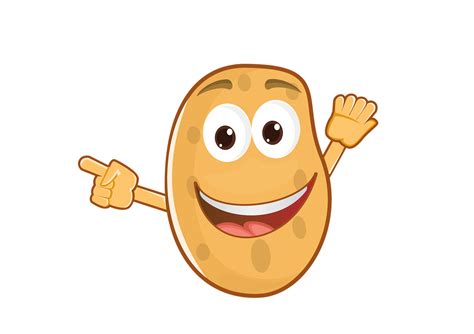 Potato Potato Character Cartoon Png Picpng