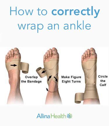 How to wrap a sprained foot with athletic tape. Follow these steps to correctly wrap an ankle. Click to ...
