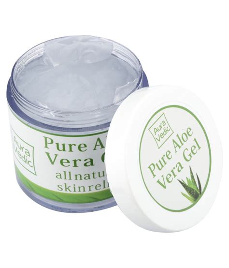 That is why getting yourself a gel will come in handy once you hit the sun. Auravedic Pure Aloe Vera Gel All Natural Paraben Free 200 ...